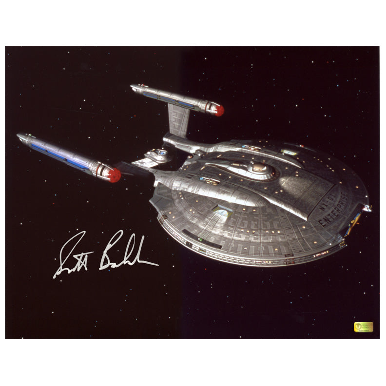 Scott Bakula Autographed Star Trek Enterprise NX-01 11x14 Photo