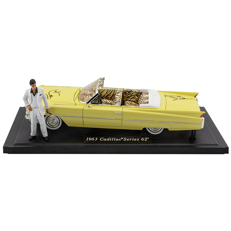 Al Pacino, Steven Bauer Autographed Scarface 1:18 Scale Die-Cast 1963 Cadillac Series 62