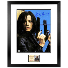 Load image into Gallery viewer, Kate Beckinsale Autographed Underworld Selene Locked and Loaded 11×14 Photo