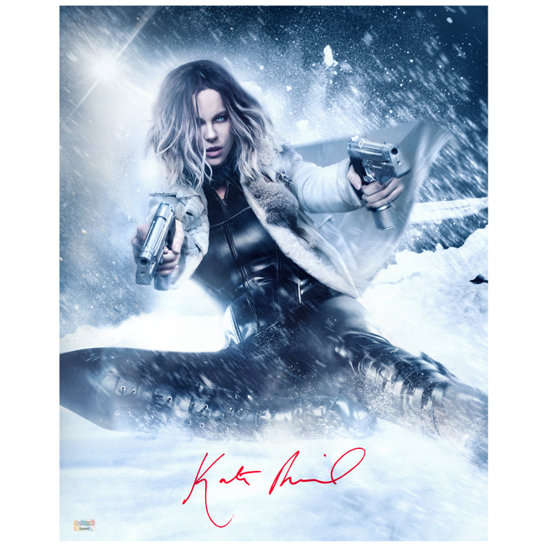 Kate Beckinsale Autographed Underworld Blood Wars 16×20 Metallic Photo