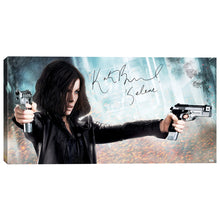 Load image into Gallery viewer, Kate Beckinsale Autographed Underworld Selene 20x40 Canvas Giclee