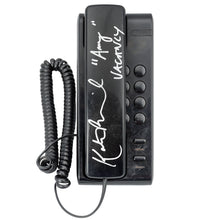 Load image into Gallery viewer, Kate Beckinsale Autographed 2007 Vacancy Screen Used Hero Telephone with Amy - Vacancy Inscriptions and Beckinsale Signed Letter of Authenticity