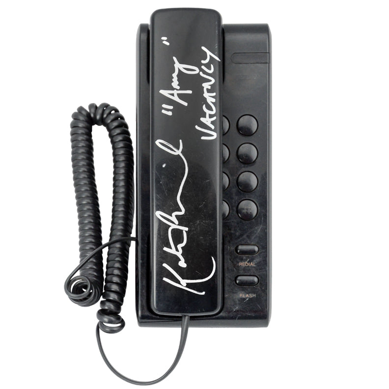 Kate Beckinsale Autographed 2007 Vacancy Screen Used Hero Telephone with Amy - Vacancy Inscriptions and Beckinsale Signed Letter of Authenticity