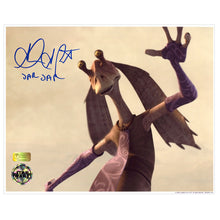 Load image into Gallery viewer, Ahmed Best Autographed Star Wars Senator Jar Jar Binks 8x10 Photo