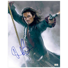 Load image into Gallery viewer, Orlando Bloom Autographed Pirates of the Caribbean: At World&#39;s End Will Turner 11x14 Photo