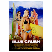 Load image into Gallery viewer, Kate Bosworth, Michelle Rodriguez Autographed Blue Crush 27x40 Single-Sided Movie Poster