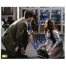 Load image into Gallery viewer, Brandon Routh and Kate Bosworth Autographed Superman Returns Daily Planet 8x10 Scene Photo