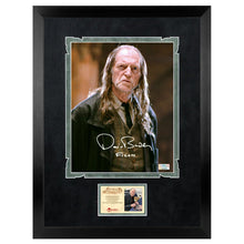 Load image into Gallery viewer, David Bradley Autographed Harry Potter Argus Filch 8x10 Close Up Photo