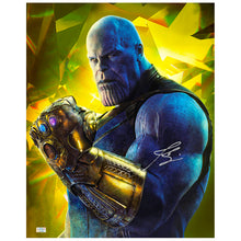 Load image into Gallery viewer, Josh Brolin Autographed Avengers Infinity War Thanos Gauntlet 16x20 Photo