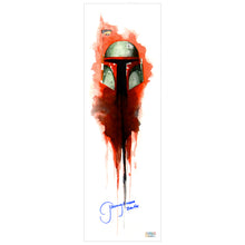 Load image into Gallery viewer, Jeremy Bulloch Autographed Star Wars Boba Fett 5.5x17 Art Print