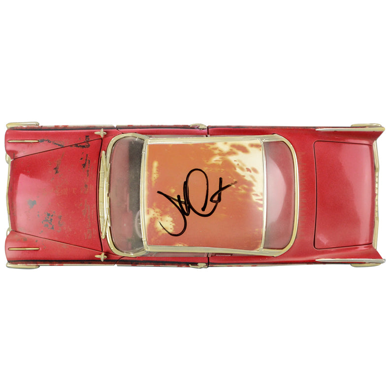 John Carpenter Autographed Christine (1983) 1958 Plymouth Fury 1:18 Scale Rusted Die-Cast