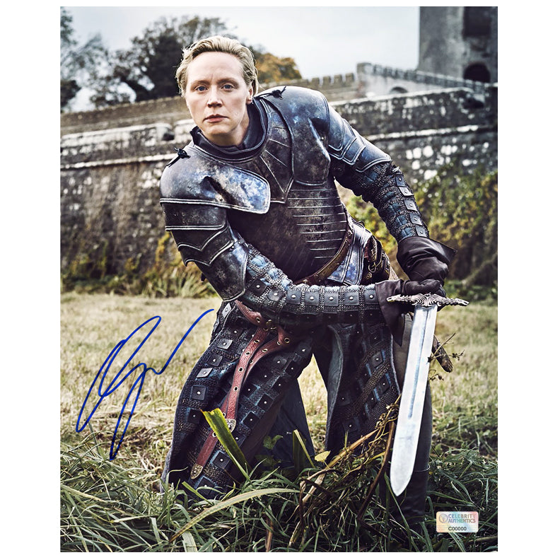 Gwendoline Christie Autographed Game of Thrones Brienne of Tarth 8x10 Photo