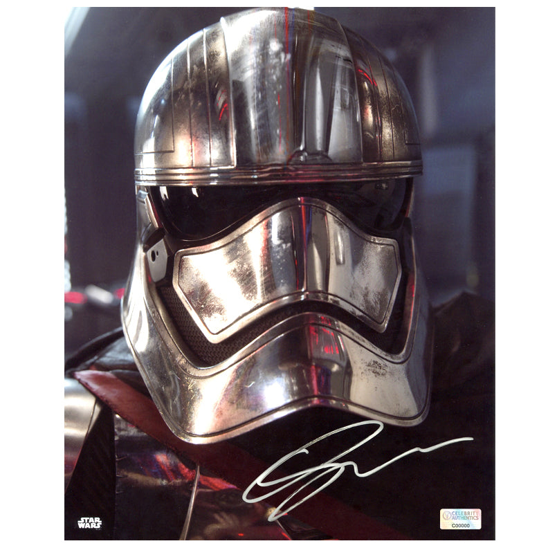 Gwendoline Christie Autographed Star Wars: The Force Awakens 8×10 Captain Phasma Close Up Photo