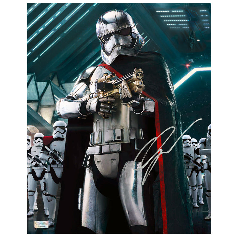 Gwendoline Christie Autographed Star Wars: The Force Awakens Captain Phasma Stormtooper Commander 8x10 Photo