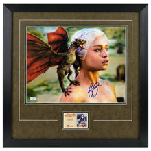 Load image into Gallery viewer, Emilia Clarke Autographed Game of Thrones Daenerys Targaryen 11x14 Photo