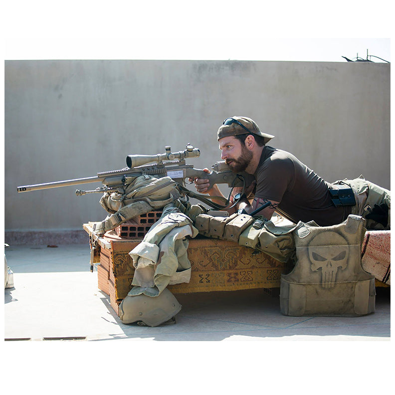 Bradley Cooper Autographed 2014 American Sniper 11x14 Taking Aim Photo Pre-Order