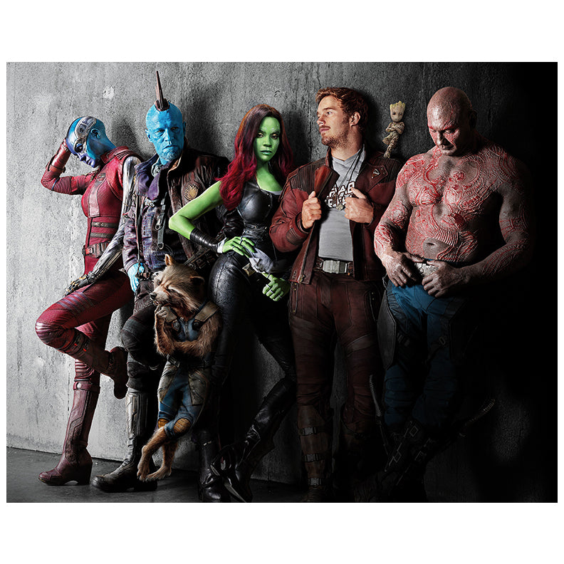 Bradley Cooper Autographed Guardians of the Galaxy 16x20 Group Photo Pre-Order