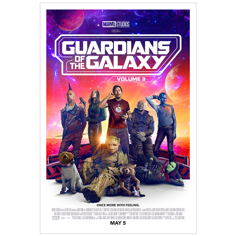 Bradley Cooper Autographed 2023 Guardians of the Galaxy Volume 3 16x24 Poster Pre-Order