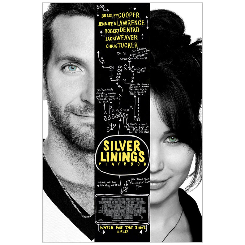 Bradley Cooper Autographed 2012 Silver Linings Playbook 16x24 Poster Pre-Order