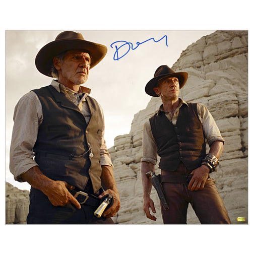 Daniel Craig Autographed Cowboys & Aliens 16x20 Photo