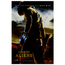 Load image into Gallery viewer, Daniel Craig Autographed 2011 Cowboys &amp; Aliens Original 27×40 Double-Sided Movie Poster