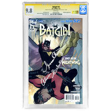 Load image into Gallery viewer, Yvonne Craig, Alicia Silverstone Autographed Batgirl #3 CGC SS 9.8