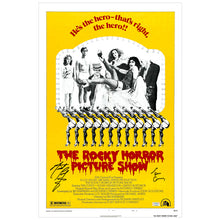 Load image into Gallery viewer, Tim Curry, Meat Loaf Autographed The Rocky Horror Picture Show 16x24 Poster
