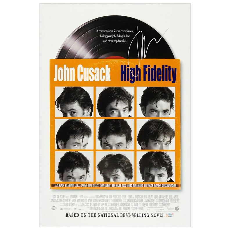 John Cusack Autographed High Fidelity 16×24 Poster