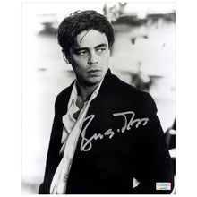 Load image into Gallery viewer, Benicio Del Toro Autographed 1989 License to Kill Dario 8x10 Photo