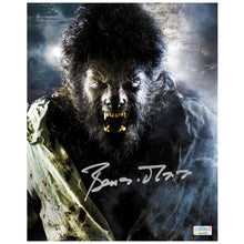 Load image into Gallery viewer, Benicio Del Toro Autographed 2010 The Wolfman Lawrence Talbot 8x10 Photo