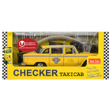 Load image into Gallery viewer, Robert De Niro Autographed 1976 Taxi Driver 1:18 Scale Die-Cast Yellow New York City Checker Taxi Cab