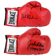 Load image into Gallery viewer, Robert De Niro and Jake LaMotta Autographed 1980 Raging Bull Everlast Boxing Glove Set