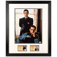 Load image into Gallery viewer, Robert De Niro, Al Pacino Autographed 1972 The Godfather Don Vito and Michael Corleone 11x14 Framed Photo