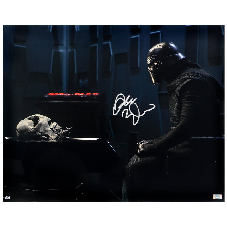 Adam Driver Autographed Star Wars: The Force Awakens Kylo Ren Destiny’s Path 16×20 Photo