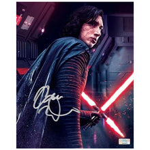 Load image into Gallery viewer, Adam Driver Autographed Star Wars The Last Jedi Kylo Ren 8×10 Photo