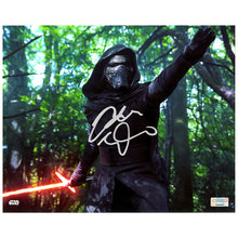 Load image into Gallery viewer, Adam Driver Autographed Star Wars The Force Awakens Takodana 8×10 Scene Photo