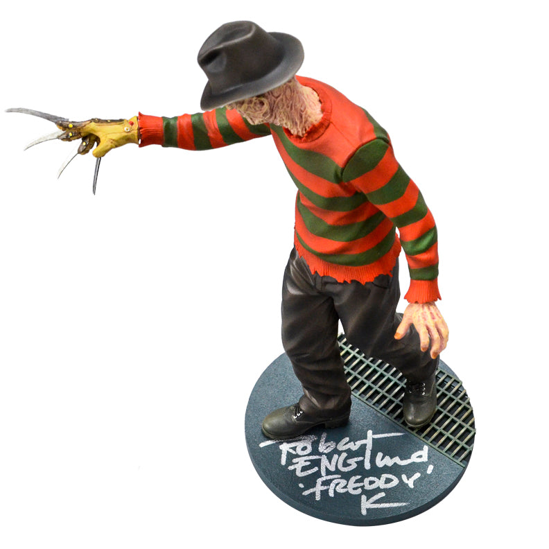 Robert Englund Autographed A Nightmare On Elm Street 4 Freddy Krueger 1/6 Scale Statue