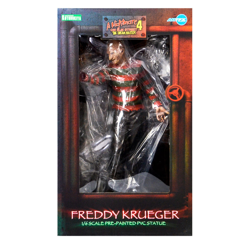 Robert Englund Autographed A Nightmare On Elm Street 4 Freddy Krueger 1/6 Scale Statue