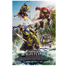 Load image into Gallery viewer, Megan Fox Autographed Teenage Mutant Ninja Turtles Out of the Shadows Original 27x40 Double Sided Movie Poster