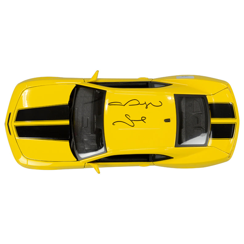 Megan Fox Autographed Transformers Bumblebee 2010 Camaro 1:18 Scale Die-Cast Car