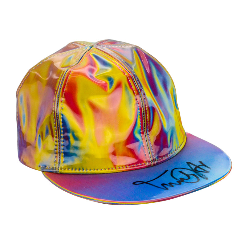 Michael J. Fox Autographed Back to the Future Diamond Select Marty McFly Hat