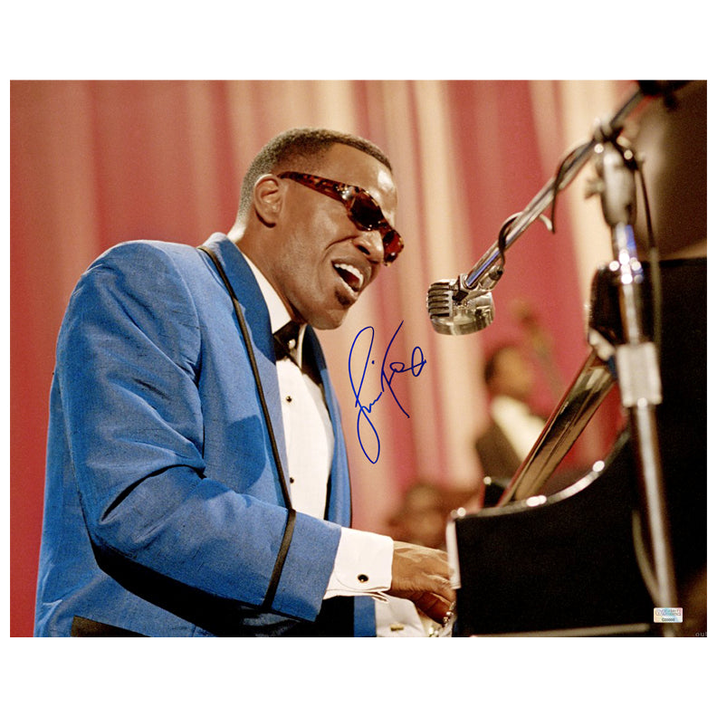 Jamie Foxx Autographed 16x20 Ray Photo – Celebrity Authentics