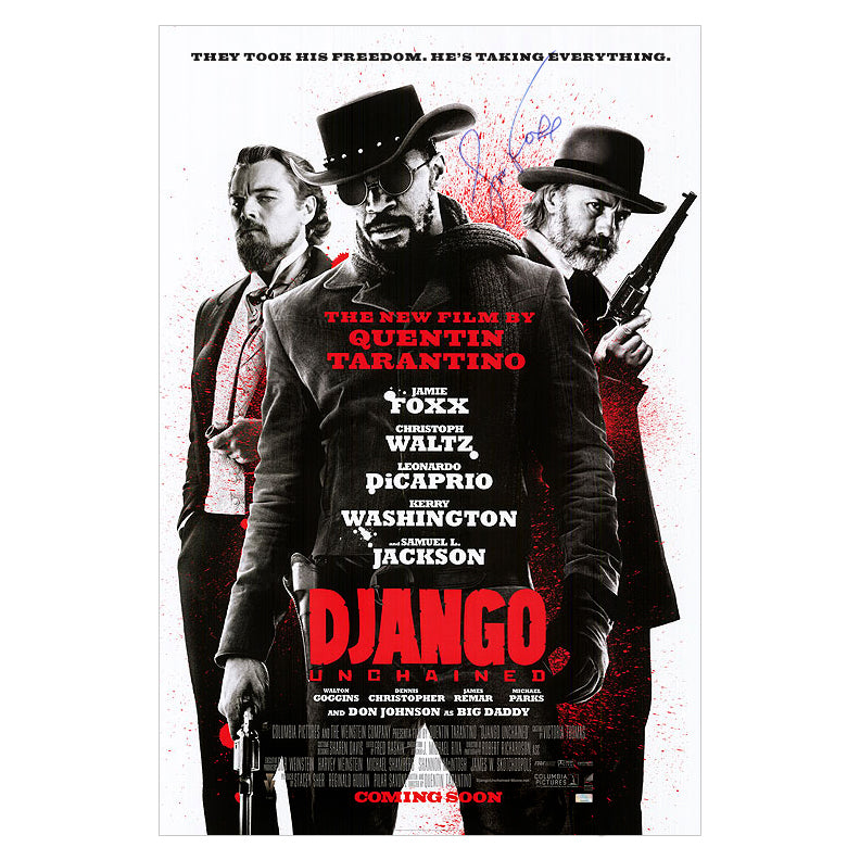 Jamie Foxx Autographed Django Unchained International 27x40 Poster