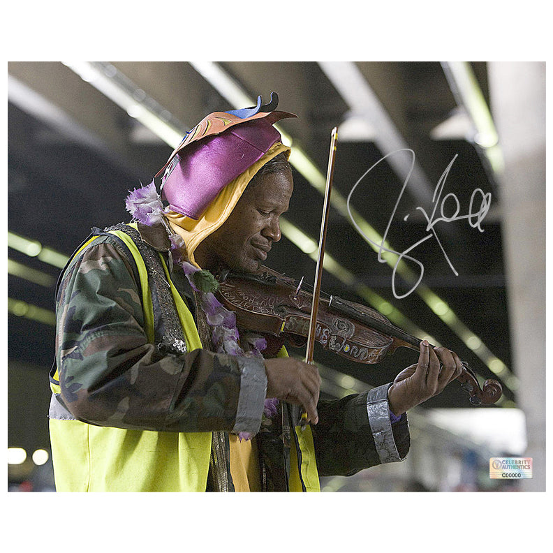 Jamie Foxx Autographed The Soloist 8x10 Scene Photo – Celebrity