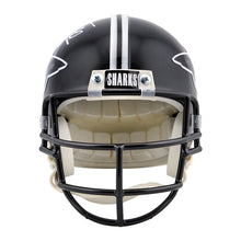 Load image into Gallery viewer, Al Pacino, Jamie Foxx Autographed Any Given Sunday Sharks Mini-Helmet