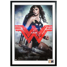 Load image into Gallery viewer, Gal Gadot Autographed Batman vs Superman Wonder Woman Original Double-Sided 27×40 Movie Poster