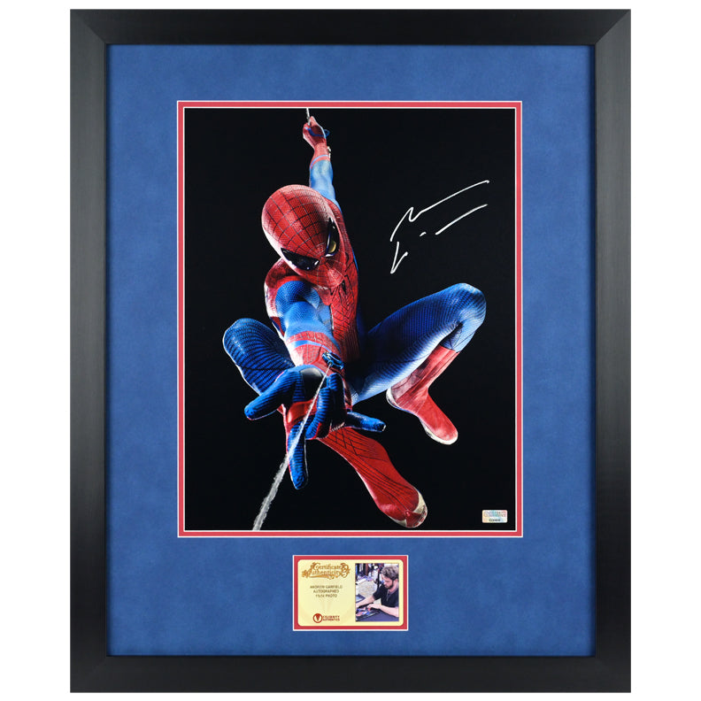 Andrew Garfield Autographed Amazing Spider-Man 11×14 Photo