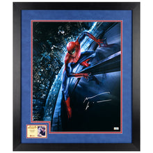 Load image into Gallery viewer, Andrew Garfield Autographed Amazing Spider-Man City Scape 16×20 Photo