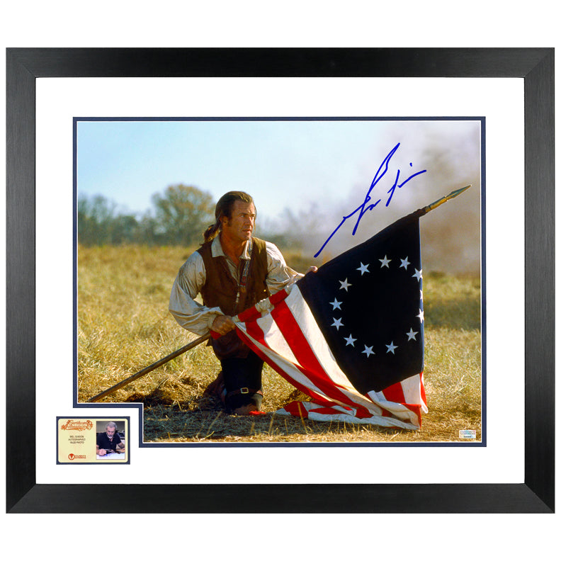 Mel Gibson Autographed 2000 The Patriot 16x20 Photo