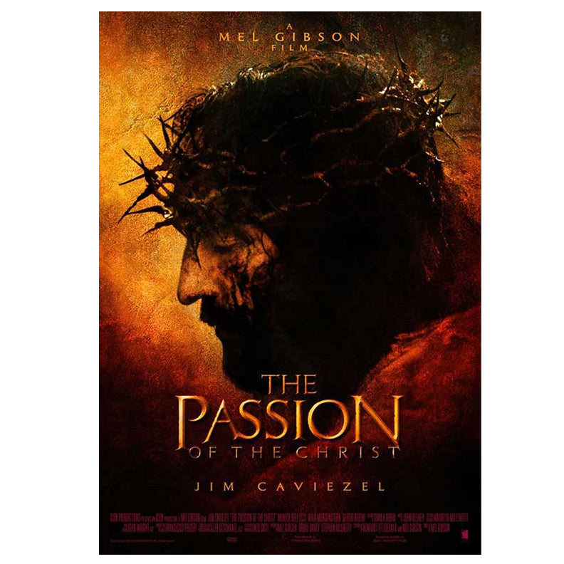 Mel Gibson Autographed 2004 The Passion of the Christ Original 27x40 Single-Sided Movie Poster Pre-Order